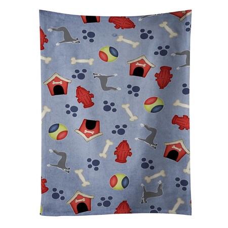 Carolines Treasures Dog House Collection Italian Greyhound Kitchen Towel BB4099KTWL
